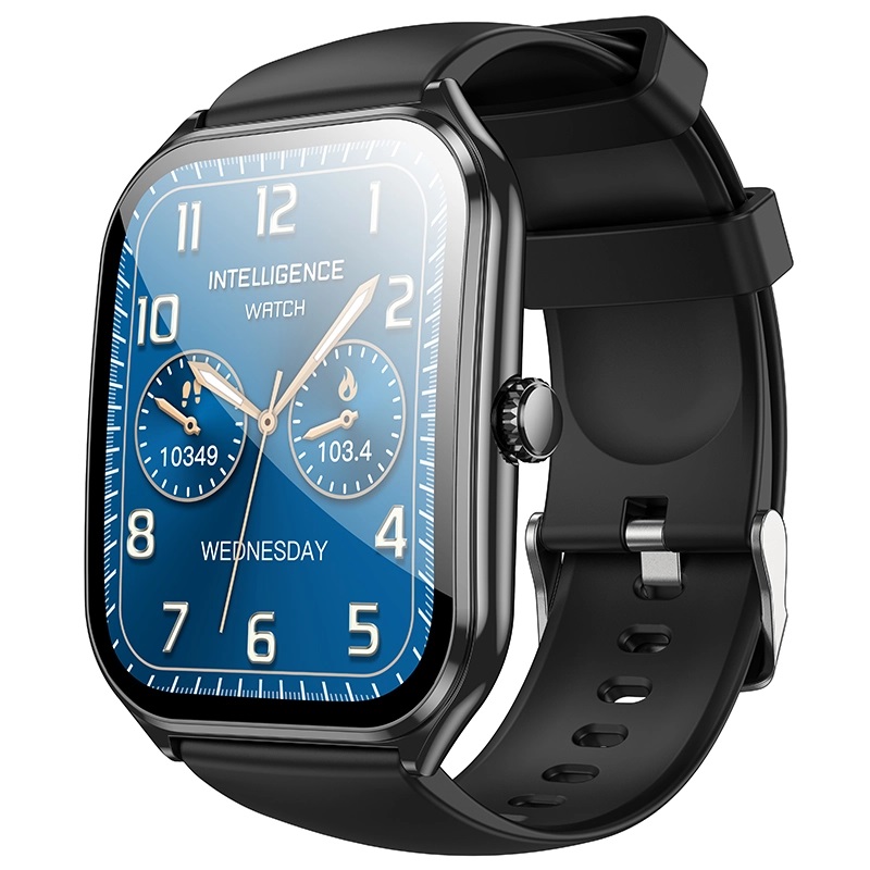 Hoco Y28 Amoled, смарт-часы 1.96" (Black)