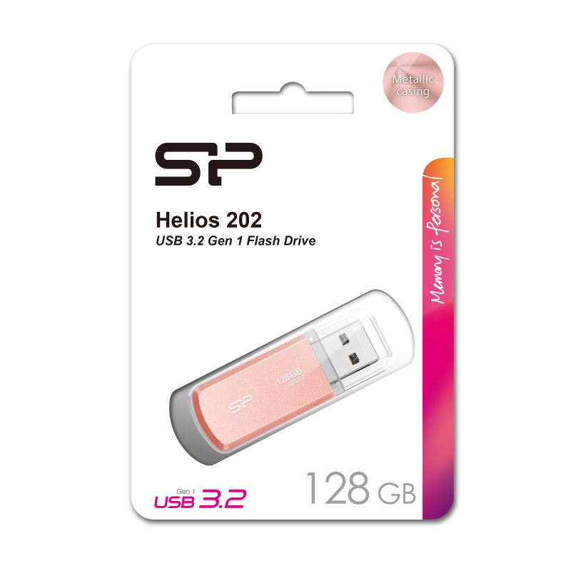 Silicon Power USB 3.2 Flash 128 Gb Helios 202 (Pink)