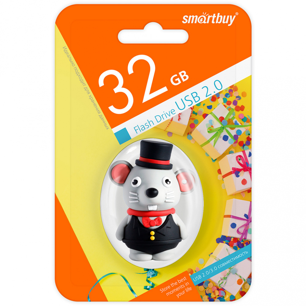 Smartbuy USB 2.0 Flash 32 Gb Wild Series Мышка