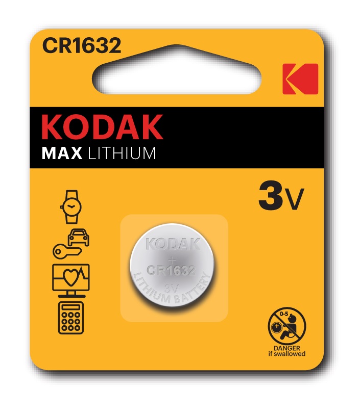 ЭП CR1632 Kodak MAX Lithium, блистер (упаковка 1/60)