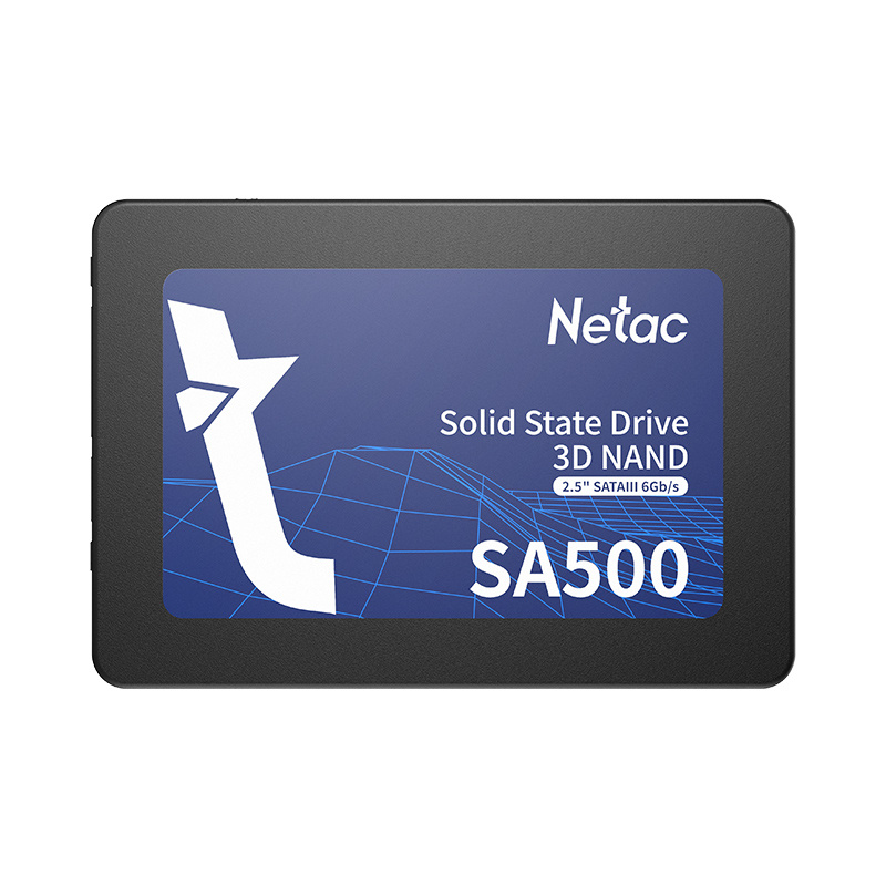 2,5" SSD Жесткий диск Netac  960GB  SA500, SATA-III, R/W - 530/475 MB/s, 2.5", 3D NAND