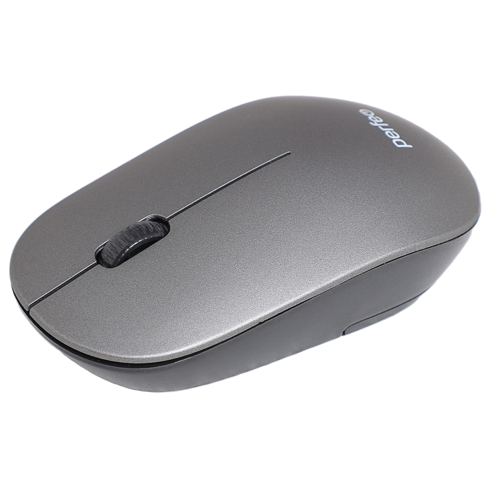 Perfeo мышь беспроводная "TREND", серая