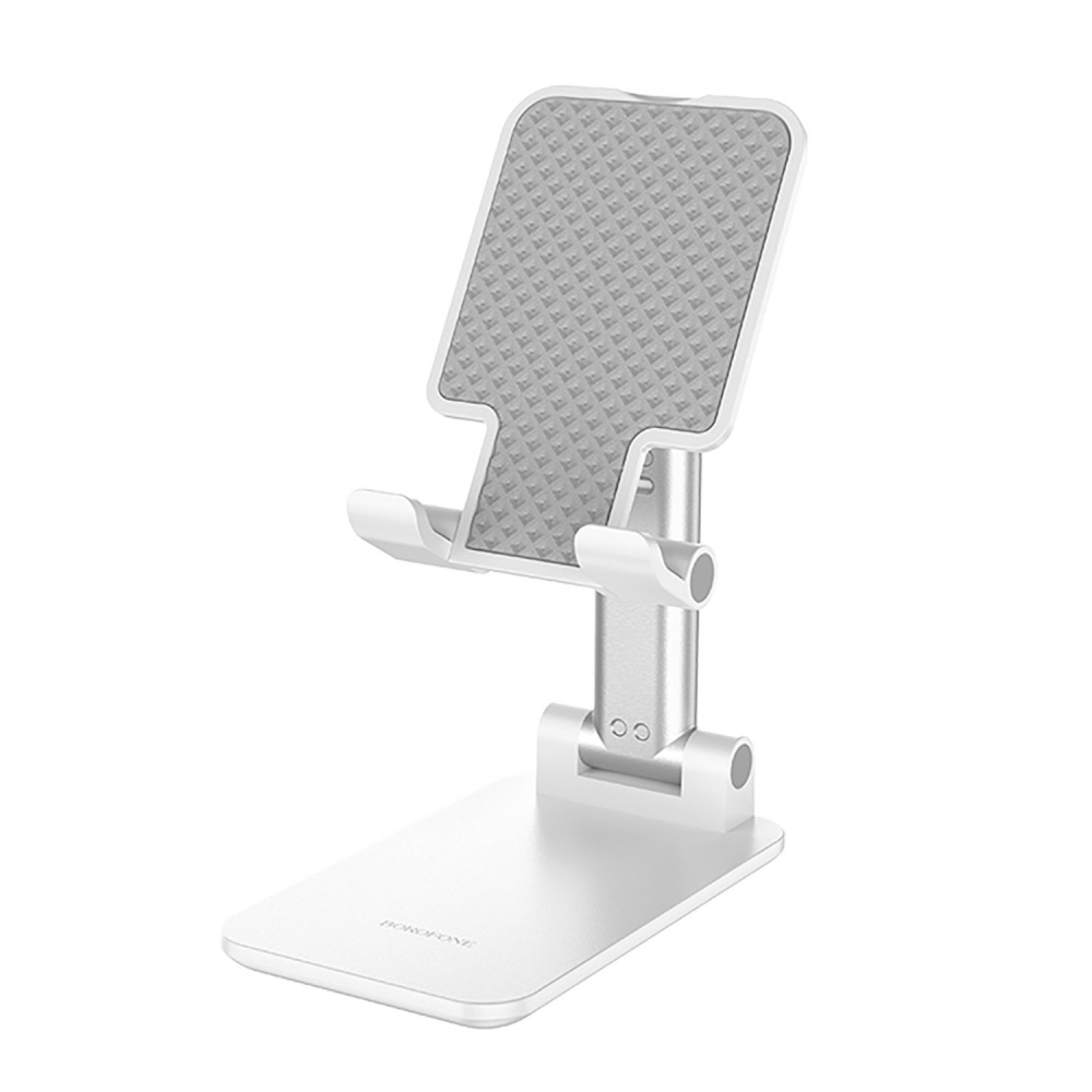 Borofone держатель настольный BH42 Lite, для смартфона/планшета, белый, 4,7"-10" 