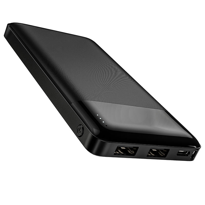 Hoco внешний аккумулятор 10000 mAh J72, (Black)