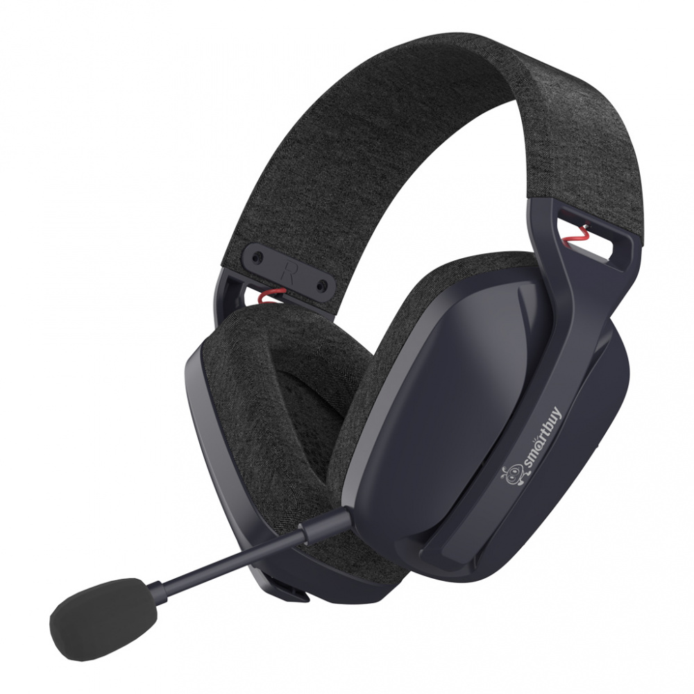 Smartbuy полноразмерные игровые беспроводные наушники DESTROYER 2, черно-синие