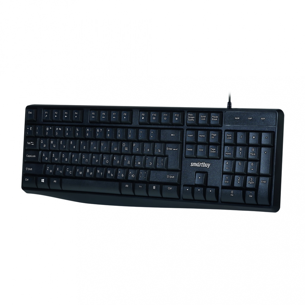 Smartbuy клавиатура 207 чёрная, USB