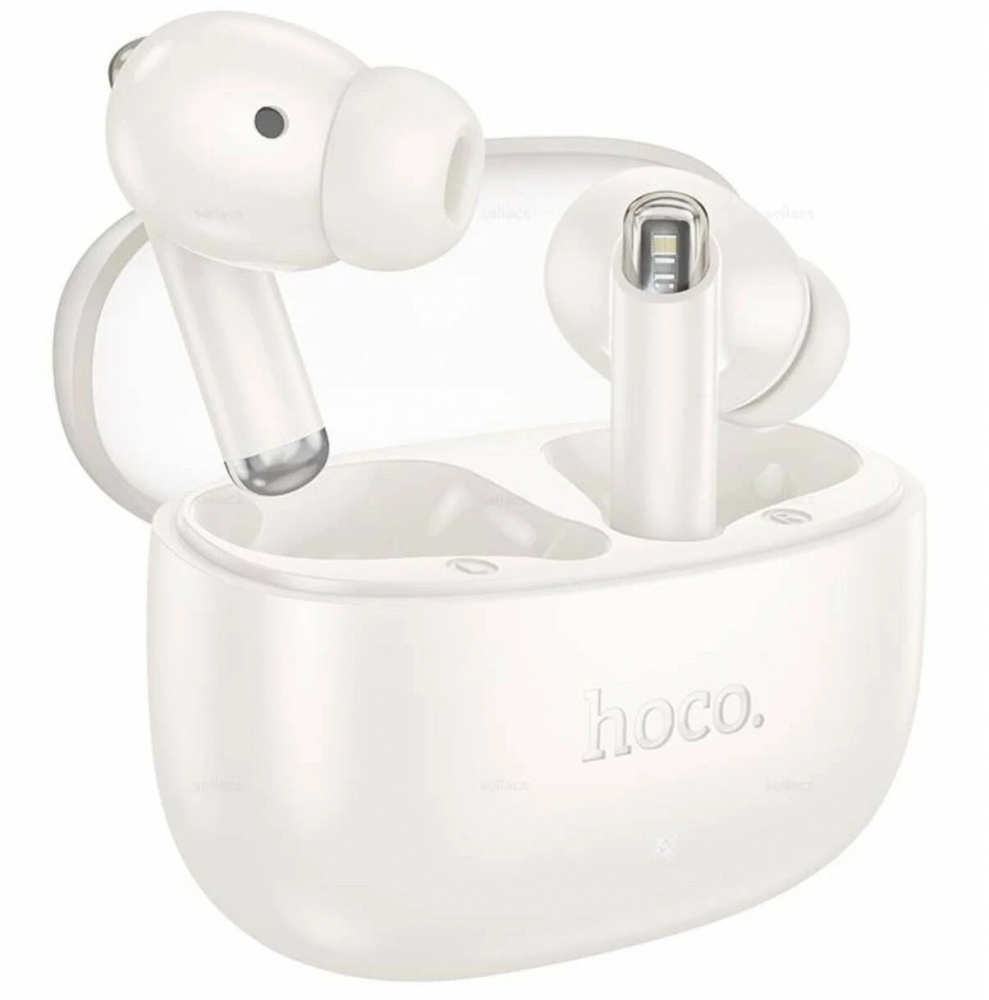 Hoco беспроводные TWS наушники EQ12 Rima, белый молочный