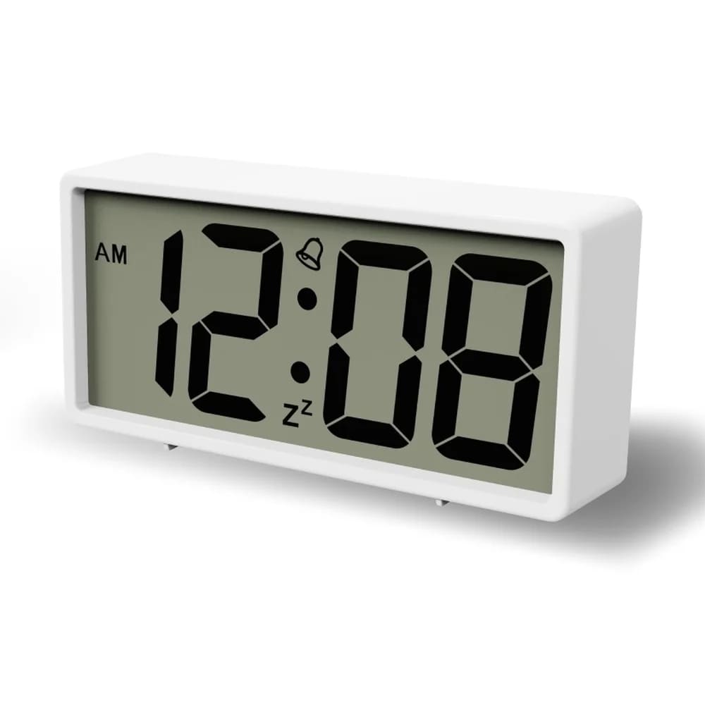Perfeo часы-будильник "Tablo", белый