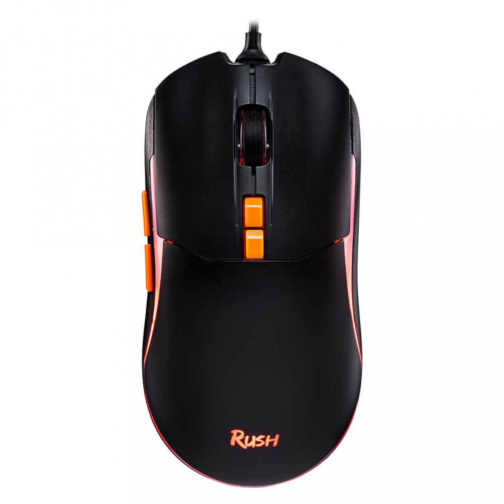 Smartbuy мышь игровая проводная RUSH X22, черная
