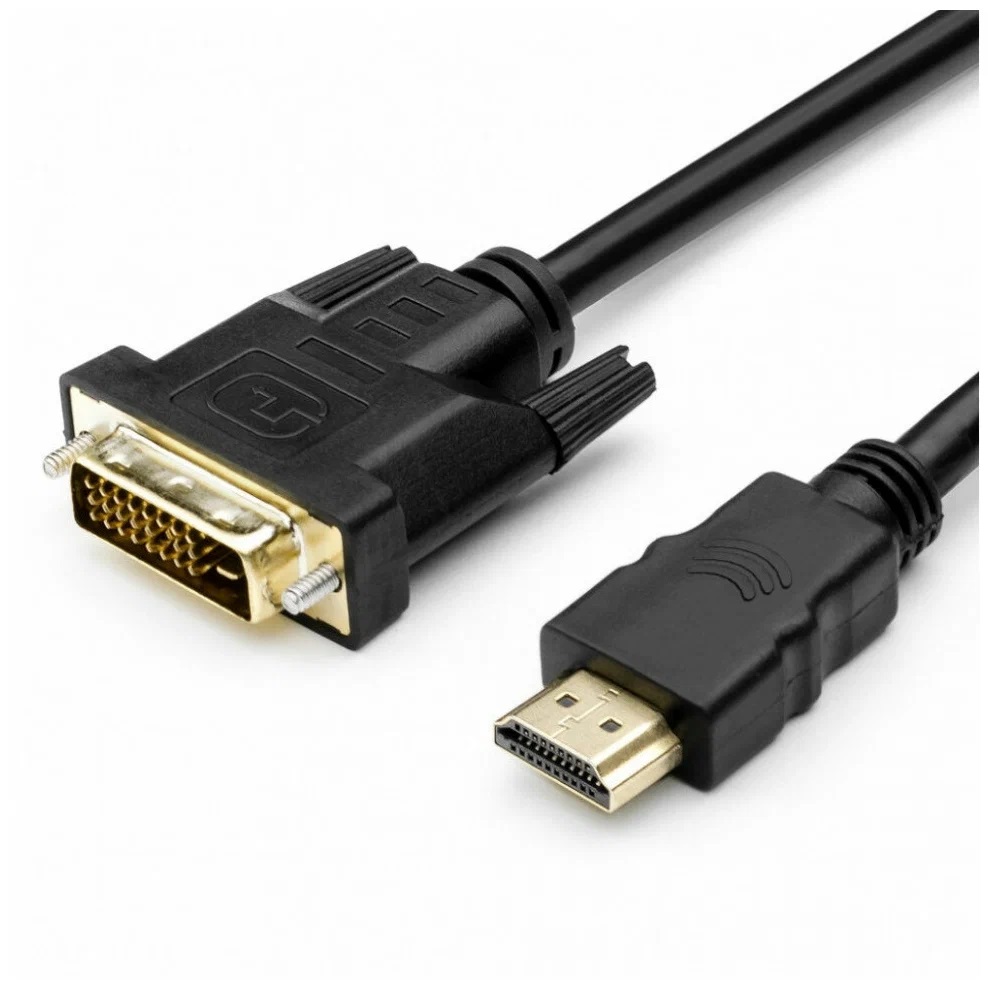 Кабель HDMI (вилка) - DVI-D (вилка), длина 2 м., Perfeo