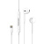 More Choice наушники с микрофоном G15i, вкладыши, белые, lightning