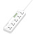 LDNIO сетевой фильтр SC5614, 5 розеток, 2 метра, 6 USB, белый