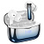 Hoco беспроводные TWS наушники EQ16 Shine, синие, ANC+ENC