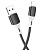Borofone кабель Lightning - USB, 1 м, BX79, 2.4A, черный, силикон