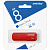 Smartbuy USB 2.0 Flash 8 Gb Clue (Red)