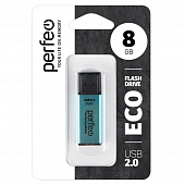 Perfeo USB 2.0 Flash 8 Gb E03 Green economy series