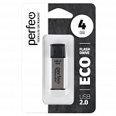 Perfeo USB 2.0 Flash 4 Gb E03 Silver economy series