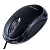 Perfeo мышь проводная "Glow", чёрная