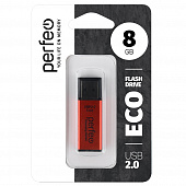 Perfeo USB 2.0 Flash 8 Gb E03 Red economy series