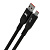 More Choice кабель Type-C - USB, 1 м, K83a, 6А, 66W, черный, силикон