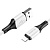 Borofone кабель Lightning - USB, 1 м, BX79, 2.4A, белый, силикон