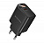 Borofone сетевое зарядное устройство BA97A, 1 PD 30W, черное, GaN, с дисплеем