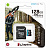 Kingston карта памяти MicroSDXC 128 Gb Class10, Canvas Go+, UHS-I, U3, A2, V30, 170MB/s, с адаптером