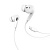 Hoco наушники с микрофоном M1 Pro Original, внутриканальные, белые, 8 pin