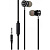 Hoco наушники с микрофоном M16 Ling sound, внутриканальные, черные, 3.5mm