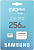 Samsung карта памяти MicroSDXC 256 Gb Class10,Evo Plus 160/90 MB/s, UHS-I, U3, A2, V30, с адаптером
